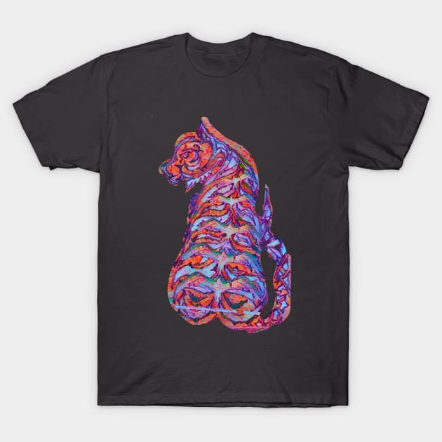 Trippy Tigger T-Shirt by TriForceDesign